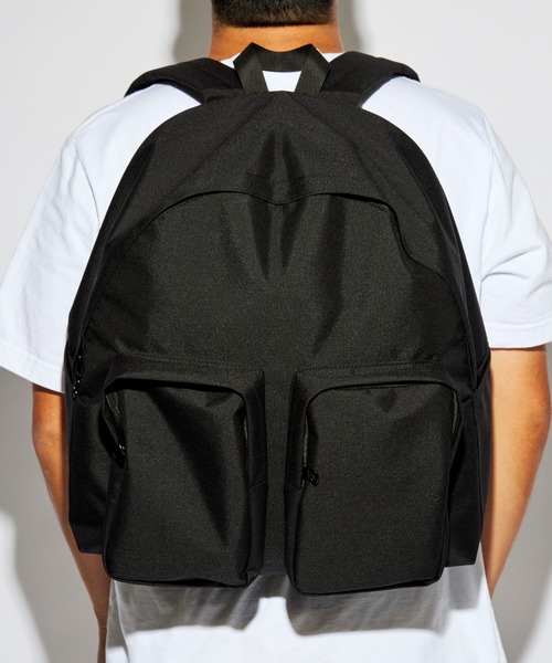 PACKING(パッキング)の「PACKING/パッキング/STANDARD DP BACK PACK/スタンダードダブルポケットバックパック(バックパック/リュック・メンズ・ブラック・F)」の5枚目の写真