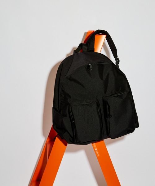 PACKING(パッキング)の「PACKING/パッキング/STANDARD DP BACK PACK/スタンダードダブルポケットバックパック(バックパック/リュック・メンズ・ブラック・F)」の6枚目の写真