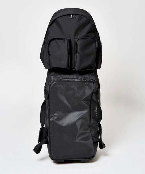 PACKING(パッキング)の「PACKING/パッキング/STANDARD DP BACK PACK/スタンダードダブルポケットバックパック(バックパック/リュック・メンズ・ブラック・F)」の10枚目の写真
