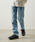 Gramicci�i�O���~�`�j�́uGRAMICCI �O���~�` / STRETCH DENIM NN-PANT CROPPED �X�g���b�`�f�j���N���b�v�h�p���c �e�[�p�[�h�f�j�� / GMP6-SJP010�i�f�j���p���c�j�v�b�C���f�B�S�u���[