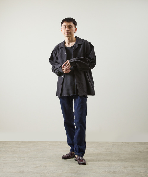 Gramicci(グラミチ)の「GRAMICCI グラミチ / STRETCH DENIM NN-PANT CROPPED ストレッチデニムクロップドパンツ テーパードデニム / GMP6-SJP010(デニムパンツ・メンズ・ダークインディゴブルー/ワンウォッシュ/インディゴブルー・SMALL/X-LARGE/LARGE/MEDIUM)」の8枚目の写真