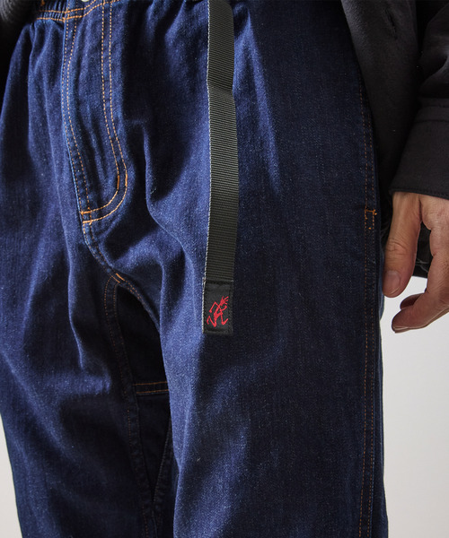 Gramicci(グラミチ)の「GRAMICCI グラミチ / STRETCH DENIM NN-PANT CROPPED ストレッチデニムクロップドパンツ テーパードデニム / GMP6-SJP010(デニムパンツ・メンズ・ダークインディゴブルー/ワンウォッシュ/インディゴブルー・SMALL/X-LARGE/LARGE/MEDIUM)」の12枚目の写真