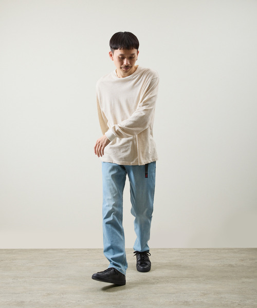 Gramicci(グラミチ)の「GRAMICCI グラミチ / STRETCH DENIM NN-PANT CROPPED ストレッチデニムクロップドパンツ テーパードデニム / GMP6-SJP010(デニムパンツ・メンズ・ダークインディゴブルー/ワンウォッシュ/インディゴブルー・SMALL/X-LARGE/LARGE/MEDIUM)」の22枚目の写真