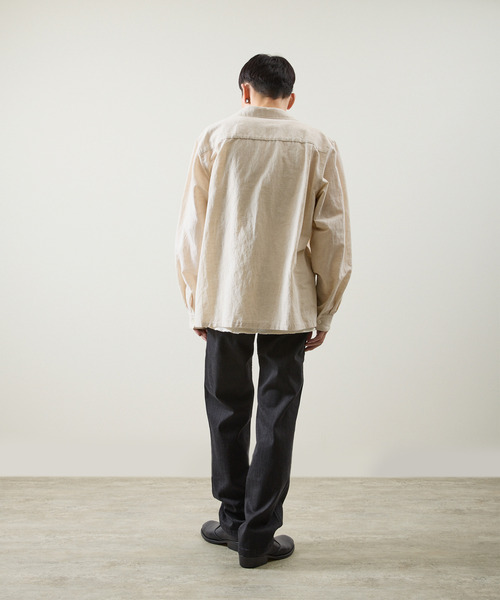 Gramicci(グラミチ)の「GRAMICCI グラミチ / STRETCH DENIM NN-PANT CROPPED ストレッチデニムクロップドパンツ テーパードデニム / GMP6-SJP010(デニムパンツ・メンズ・ダークインディゴブルー/ワンウォッシュ/インディゴブルー・SMALL/X-LARGE/LARGE/MEDIUM)」の6枚目の写真