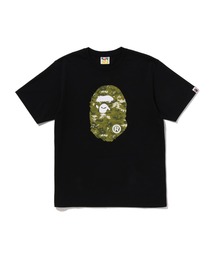A BATHING APE（アベイシングエイプ）の「MULTI PIXEL CAMO APE HEAD TEE（Tシャツ/カットソー）」