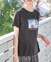 【プチプラ1990円(税抜)】冷感ロゴフォトプリントTシャツ