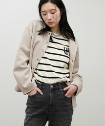 LARUTA（ラルータ）の「【LARUTA】ノーカラーダンボールジャケット（ノーカラージャケット）」