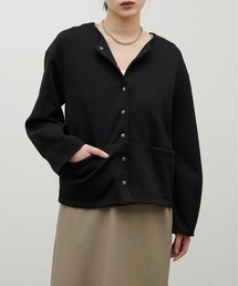 LARUTA（ラルータ）の「【LARUTA】ノーカラーダンボールジャケット（ノーカラージャケット）」