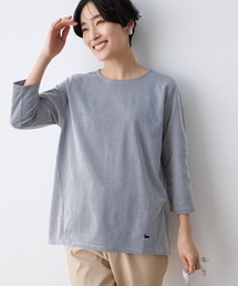 ストライプ ネイビー」に該当するレディースのTシャツ/カットソー