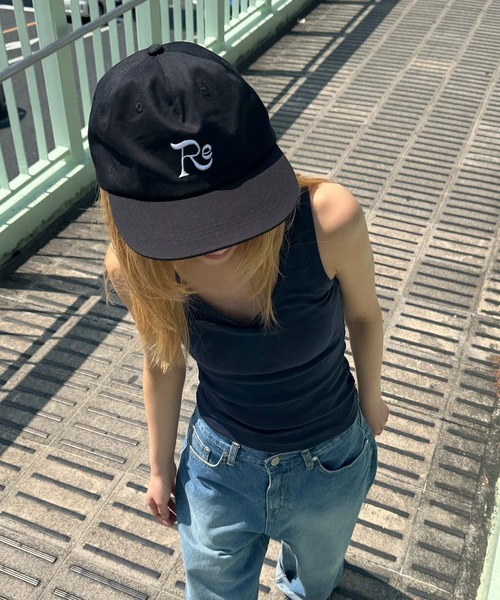 CANAL JEAN(キャナルジーン)の「Lakey Park Re CAP(キャップ・レディース・ブラック・ONE SIZE)」の1枚目の写真
