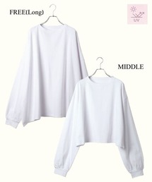 Heather（ヘザー）の「WEB限定 UVアソートBIGTEE 664024（Tシャツ/カットソー）」