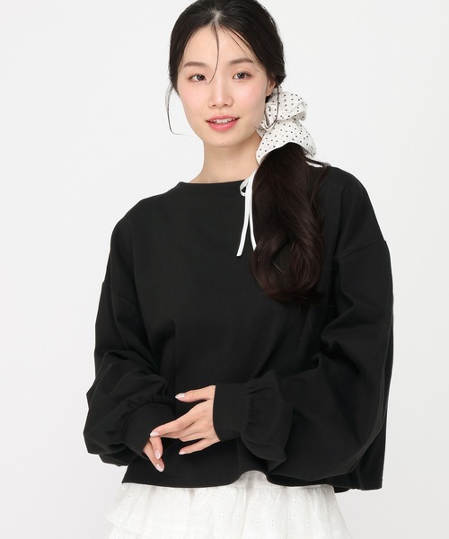 Heather(ヘザー)の「WEB限定 UVアソートBIGTEE 664024(Tシャツ/カットソー・レディース・オフホワイト/杢グレー/オートミール/ピンク/ブラック・FREE/M)」の20枚目の写真