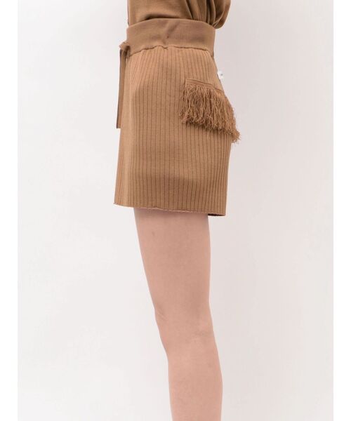 CALNAMUR（カルナムール）の「バックフリンジニットパンツ（その他パンツ・レディース・チャコールグレー/ブルー/ブラウン・FREE）」の18枚目の写真