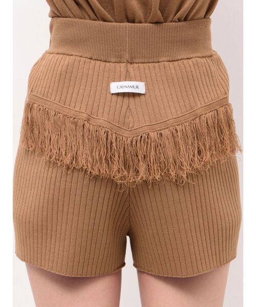 CALNAMUR（カルナムール）の「バックフリンジニットパンツ（その他パンツ・レディース・チャコールグレー/ブルー/ブラウン・FREE）」の16枚目の写真