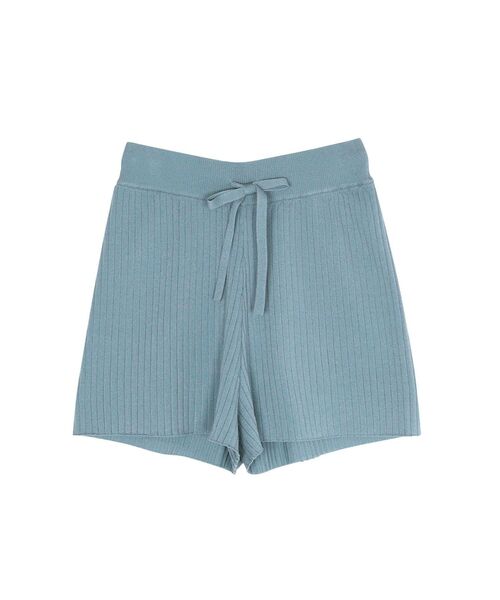 CALNAMUR（カルナムール）の「バックフリンジニットパンツ（その他パンツ・レディース・チャコールグレー/ブルー/ブラウン・FREE）」の7枚目の写真