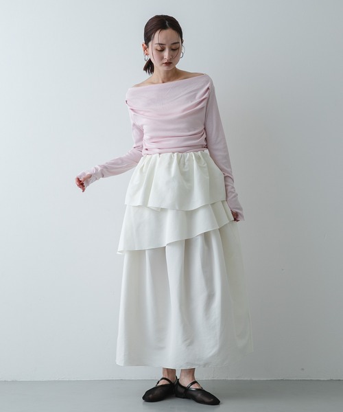 SENSE OF PLACE by URBAN RESEARCH（センスオブプレイスバイアーバンリサーチ）の「メッシュフラットシューズ（その他シューズ・レディース・アイボリー/ブラック・LARGE/MEDIUM/SMALL）」の9枚目の写真