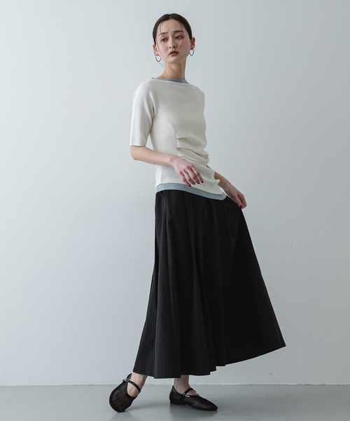 SENSE OF PLACE by URBAN RESEARCH（センスオブプレイスバイアーバンリサーチ）の「メッシュフラットシューズ（その他シューズ・レディース・アイボリー/ブラック・LARGE/MEDIUM/SMALL）」の10枚目の写真