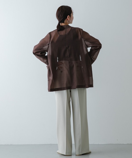 SENSE OF PLACE by URBAN RESEARCH（センスオブプレイスバイアーバンリサーチ）の「メッシュフラットシューズ（その他シューズ・レディース・アイボリー/ブラック・LARGE/MEDIUM/SMALL）」の18枚目の写真