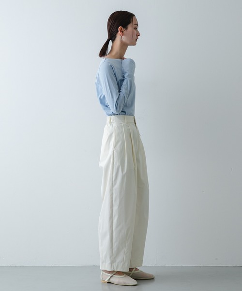 SENSE OF PLACE by URBAN RESEARCH（センスオブプレイスバイアーバンリサーチ）の「メッシュフラットシューズ（その他シューズ・レディース・アイボリー/ブラック・LARGE/MEDIUM/SMALL）」の20枚目の写真