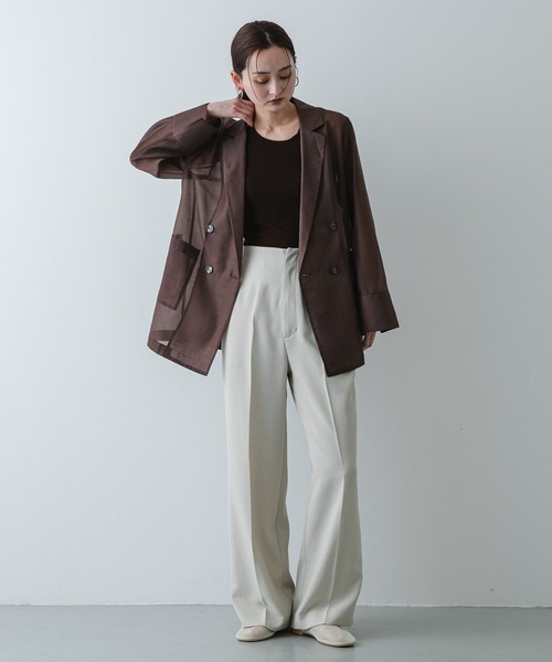 SENSE OF PLACE by URBAN RESEARCH（センスオブプレイスバイアーバンリサーチ）の「メッシュフラットシューズ（その他シューズ・レディース・アイボリー/ブラック・LARGE/MEDIUM/SMALL）」の16枚目の写真