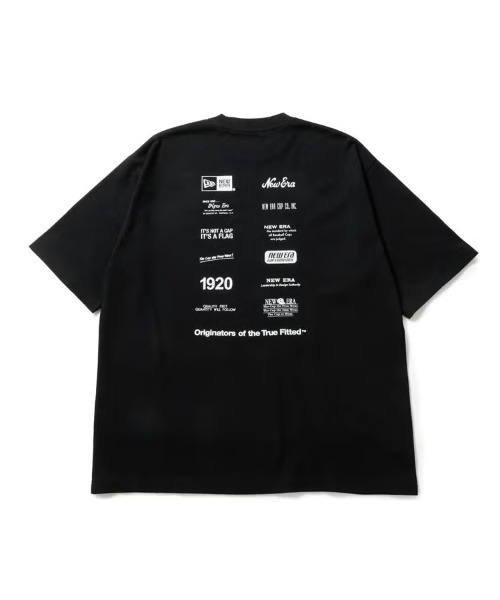 NEW ERA(ニューエラ)の「【NEW ERA】半袖 オーバーサイズド コットン Tシャツ Logo Archive / 3カラー(Tシャツ/カットソー・メンズ・グレー系その他/ホワイト/ブラック・M/S/L)」の4枚目の写真