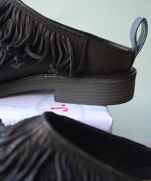 JUCO.（ジュコ）の「くせっ毛スリッポン（スリッポン・レディース・ブラック・22.5cm/23.5cm/24.5cm/25.5cm/26.5cm/27.5cm）」の8枚目の写真