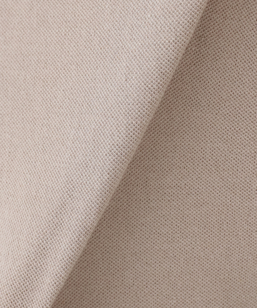 FRAMeWORK（フレームワーク）の「LOEFF/ロエフ LI/CO PIQUE PL LS（Tシャツ/カットソー・レディース・ベージュ/チャコールグレー・FREE）」の10枚目の写真