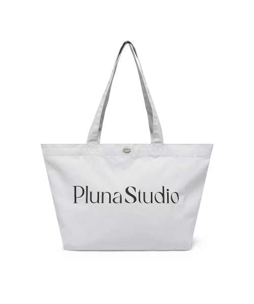 PLUNASTUDIO(プルナスタジオ)の「フルナスタジオバッグ(ライトグレー)(エコバッグ/サブバッグ・レディース・グレー・FREE)」の2枚目の写真