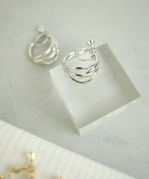 Scrap Book（スクラップブック）の「【Scrap Book】スリーライン イヤリング（イヤリング）」