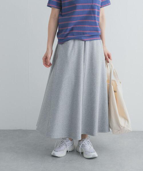 URBAN RESEARCH DOORS（アーバンリサーチドアーズ）の「ライトダンボールニットスカート（スカート・レディース・ブラック/グレー・FREE）」の8枚目の写真