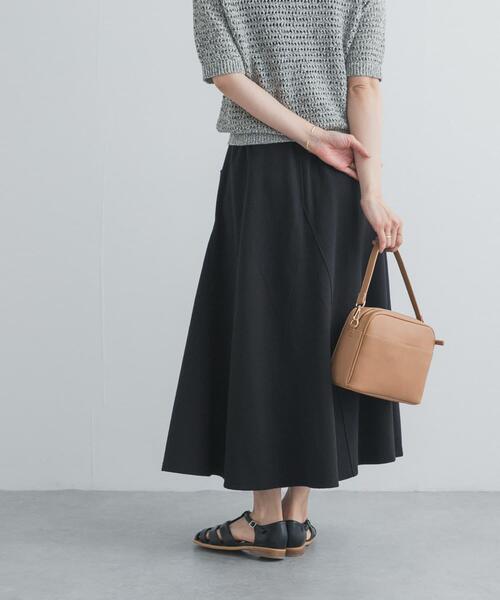 URBAN RESEARCH DOORS（アーバンリサーチドアーズ）の「ライトダンボールニットスカート（スカート・レディース・ブラック/グレー・FREE）」の18枚目の写真