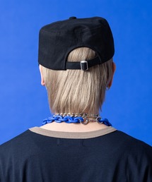 an meets zakka（アンミツザッカ）の「an meets zakka 立体ロゴ刺繍コットンツイルピルボックスキャップ（キャップ）」