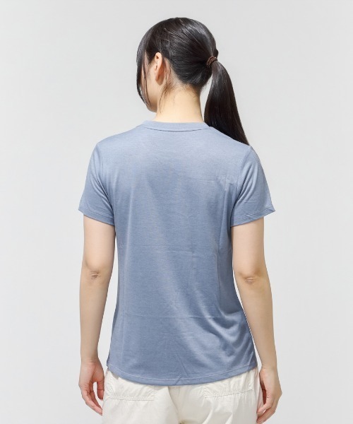 PUMA（プーマ）の「プーマ PUMA W TAD ESS HEATHER Tシャツ（Tシャツ/カットソー・レディース・ベビーピンク/ネイビー・M/L/XL/S）」の3枚目の写真