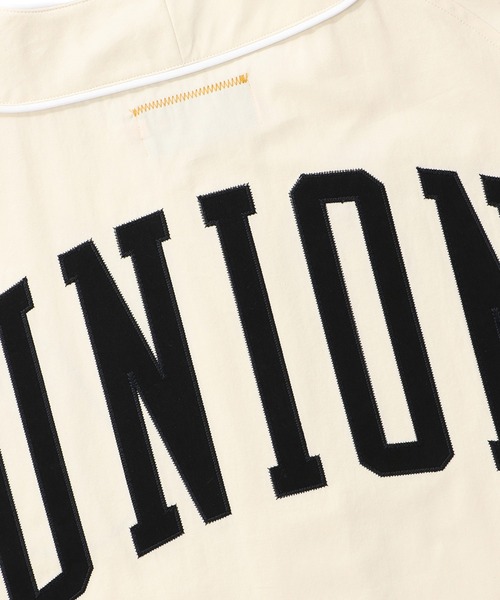 UNION（UNION TOKYO）（ユニオン）の「UNION TOKYO MARKHAM SHIRT ユニオントーキョー シャツ（シャツ/ブラウス・メンズ・オフホワイト/グレー・L/M/S/XL）」の10枚目の写真