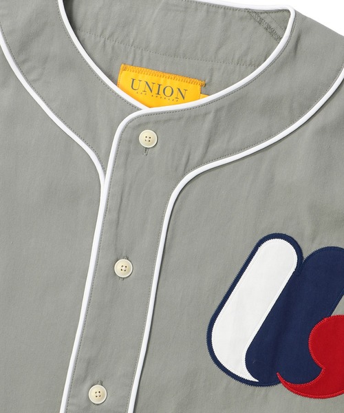 UNION（UNION TOKYO）（ユニオン）の「UNION TOKYO MARKHAM SHIRT ユニオントーキョー シャツ（シャツ/ブラウス・メンズ・オフホワイト/グレー・L/M/S/XL）」の14枚目の写真