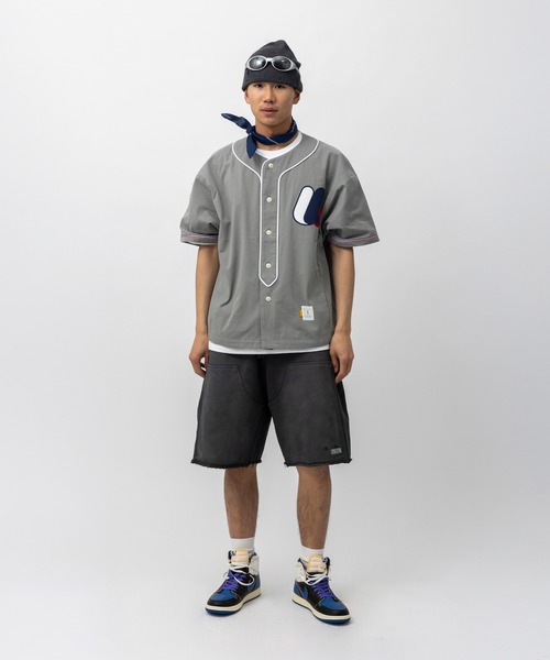 UNION（UNION TOKYO）（ユニオン）の「UNION TOKYO MARKHAM SHIRT ユニオントーキョー シャツ（シャツ/ブラウス・メンズ・オフホワイト/グレー・L/M/S/XL）」の18枚目の写真