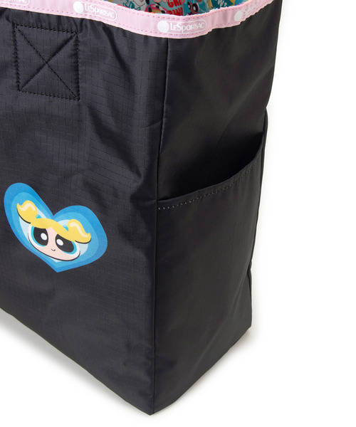 LeSportsac(レスポートサック)の「LG REVERSIBLE TOTE パワーパフ ガールズガールズパワートート(トートバッグ・レディース・ブラック・FREE)」の9枚目の写真