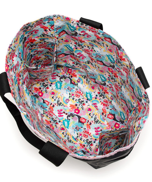 LeSportsac(レスポートサック)の「LG REVERSIBLE TOTE パワーパフ ガールズガールズパワートート(トートバッグ・レディース・ブラック・FREE)」の12枚目の写真