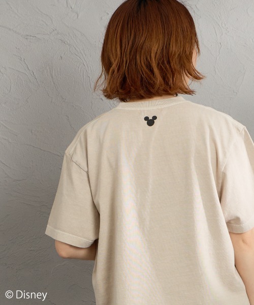 GOOD ROCK SPEED（グッドロックスピード）の「[GOOD ROCK SPEED/グッドロックスピード] 別注 / MICKEY MOUSE / クロップド丈プリントTシャツ / ディズニー（Tシャツ/カットソー・レディース・ベージュ・M）」の14枚目の写真