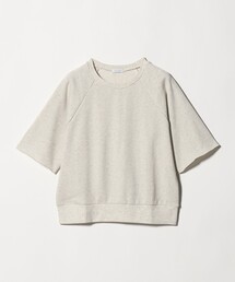ラメ ウラケ ハーフスリーブスウェット <A DAY IN THE LIFE>