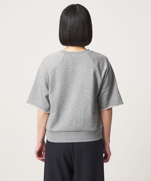 A DAY IN THE LIFE UNITED ARROWS(アデイインザライフユナイテッドアローズ)の「ラメ ウラケ ハーフスリーブスウェット <A DAY IN THE LIFE>(スウェット・レディース・ライトピンク/ナチュラル/グレー系・FREE)」の17枚目の写真
