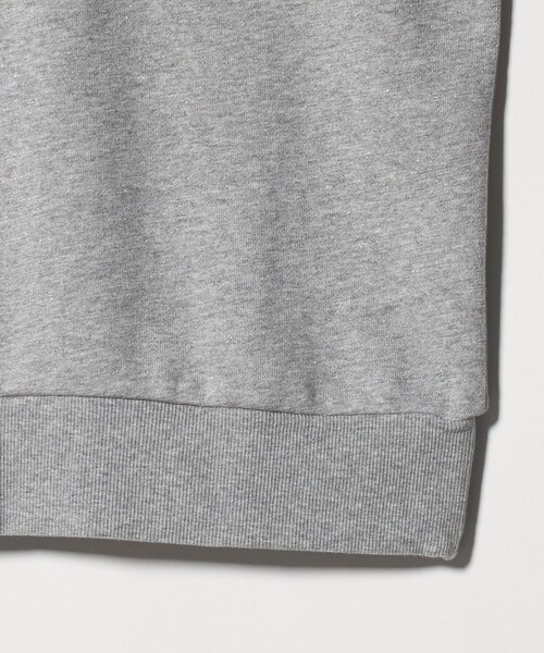 A DAY IN THE LIFE UNITED ARROWS(アデイインザライフユナイテッドアローズ)の「ラメ ウラケ ハーフスリーブスウェット <A DAY IN THE LIFE>(スウェット・レディース・ライトピンク/ナチュラル/グレー系・FREE)」の12枚目の写真