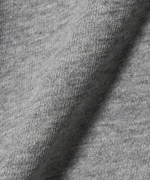 A DAY IN THE LIFE UNITED ARROWS(アデイインザライフユナイテッドアローズ)の「ラメ ウラケ ハーフスリーブスウェット <A DAY IN THE LIFE>(スウェット・レディース・ライトピンク/ナチュラル/グレー系・FREE)」の10枚目の写真