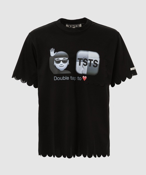 TSTS(ティーエスティーエス)の「SPEECH BUBBLES POCKET T-SHIRT(Tシャツ/カットソー・メンズ・ブラック/ホワイト・L)」の2枚目の写真