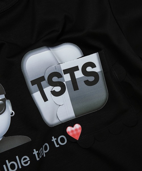 TSTS(ティーエスティーエス)の「SPEECH BUBBLES POCKET T-SHIRT(Tシャツ/カットソー・メンズ・ブラック/ホワイト・L)」の7枚目の写真