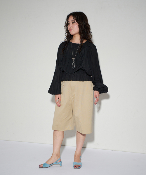 GRISE（グリーズ）の「MIDORI UEEDA×GRISE4cmレザースクエアスエードサンダル（サンダル・レディース・ブラウン/ブルー系その他・SMALL/MEDIUM/LARGE/X-LARGE）」の22枚目の写真