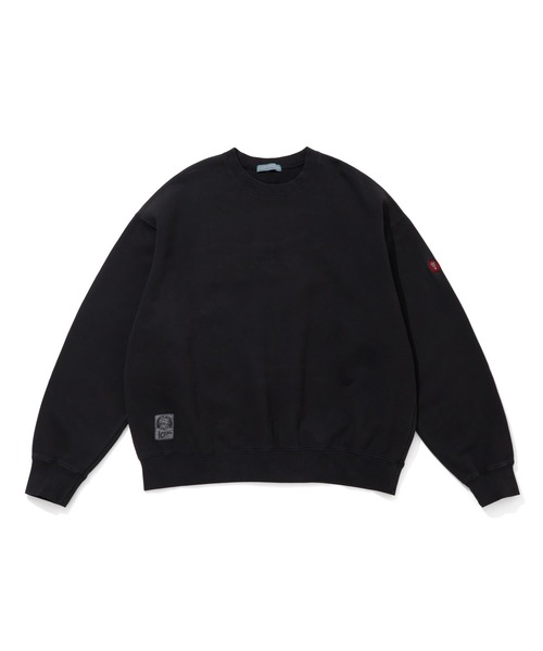 ICECREAM（アイスクリーム）の「OVERDYED SWEATSHIRT RUNNING DOG（スウェット・メンズ・パープル/ブラック・LARGE/MEDIUM/X-LARGE）」の2枚目の写真