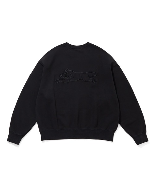 ICECREAM（アイスクリーム）の「OVERDYED SWEATSHIRT RUNNING DOG（スウェット・メンズ・パープル/ブラック・LARGE/MEDIUM/X-LARGE）」の6枚目の写真