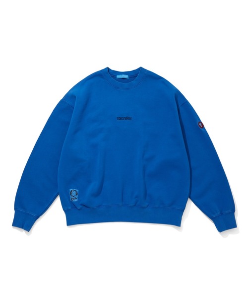 ICECREAM（アイスクリーム）の「OVERDYED SWEATSHIRT RUNNING DOG（スウェット・メンズ・パープル/ブラック・LARGE/MEDIUM/X-LARGE）」の7枚目の写真