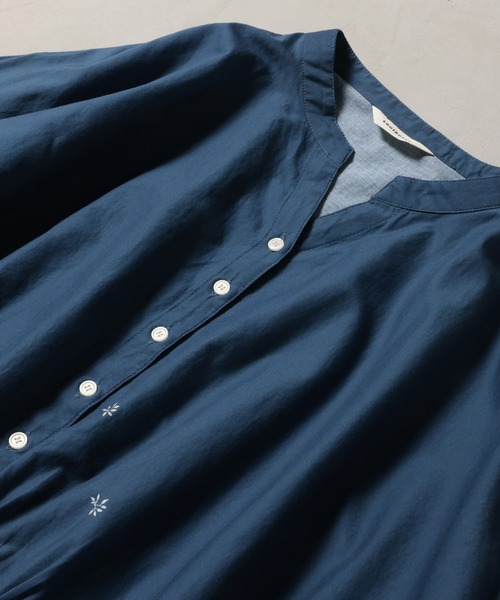 soulberry(ソウルベリー)の「森とカモメのワンピース(ワンピース・レディース・ネイビー系・5L/4L/3L/LL/L/M)」の15枚目の写真